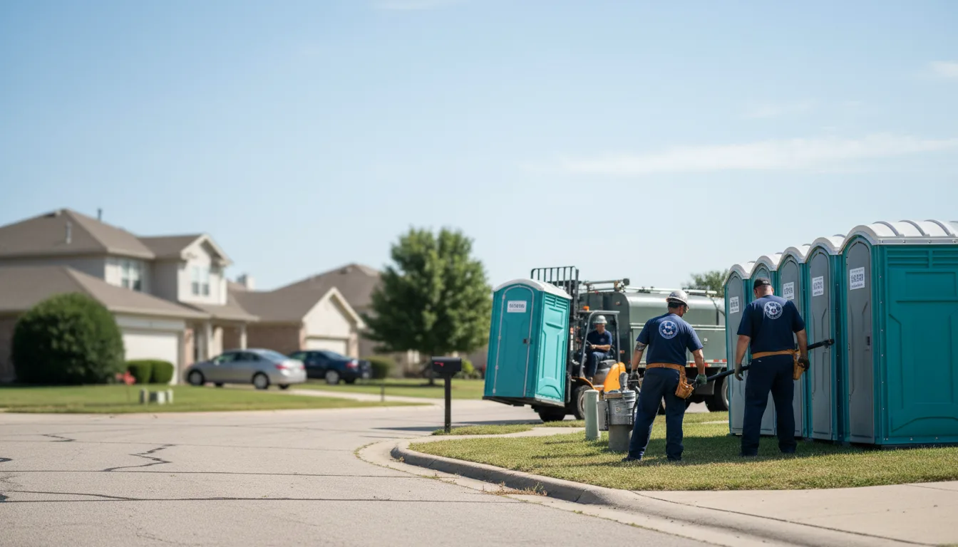 Porta Potty Rental in Rancho Cordova, CA near me